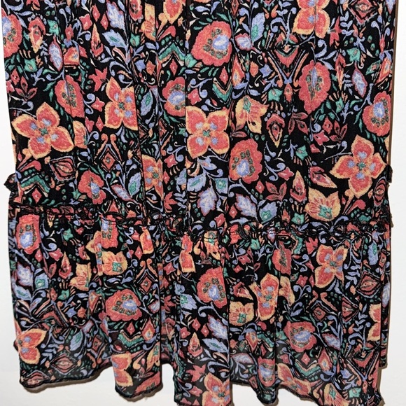 🌹JOIE DE VIVRE ELASTIC WAIST FLORAL DRESS - Picture 3 of 8